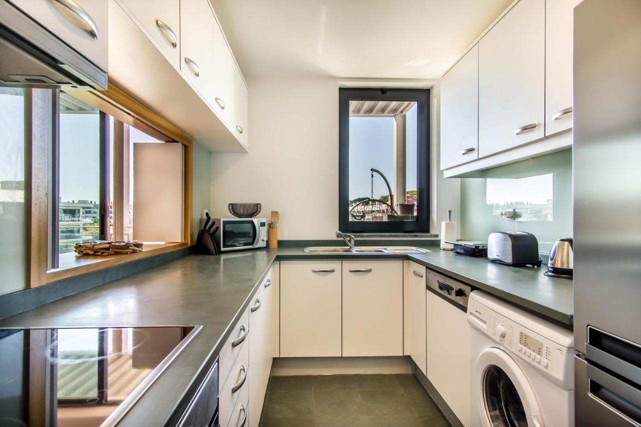 Superbe Appartement Spacieux Avec Terrasse Vue Piscine ヴィラモウラ エクステリア 写真